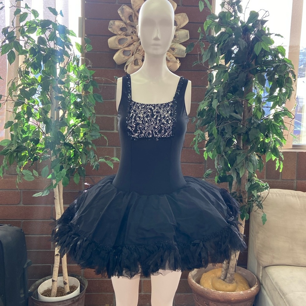Black and white tutu